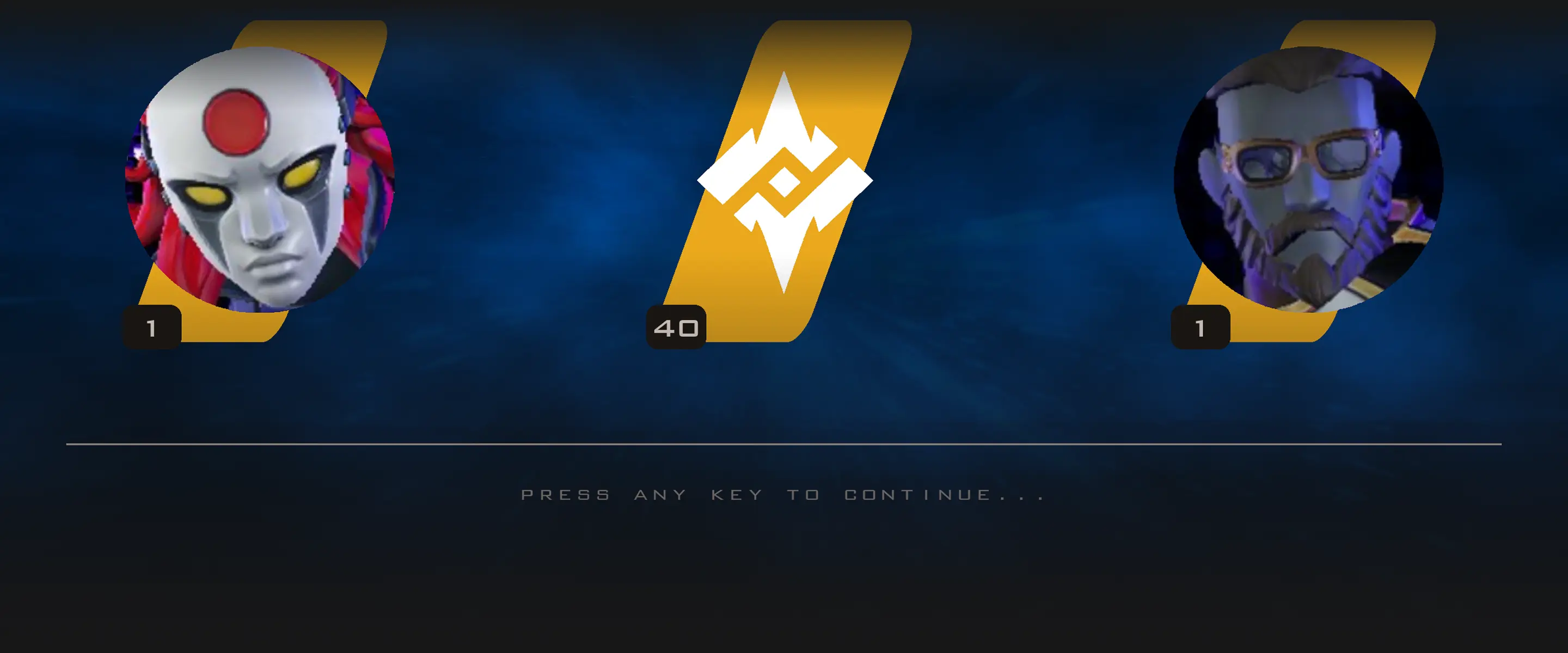 Match Result & Rewards Screen